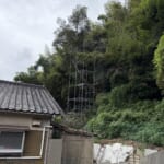 倉敷市福田町|ステージ足場を組んだ様子