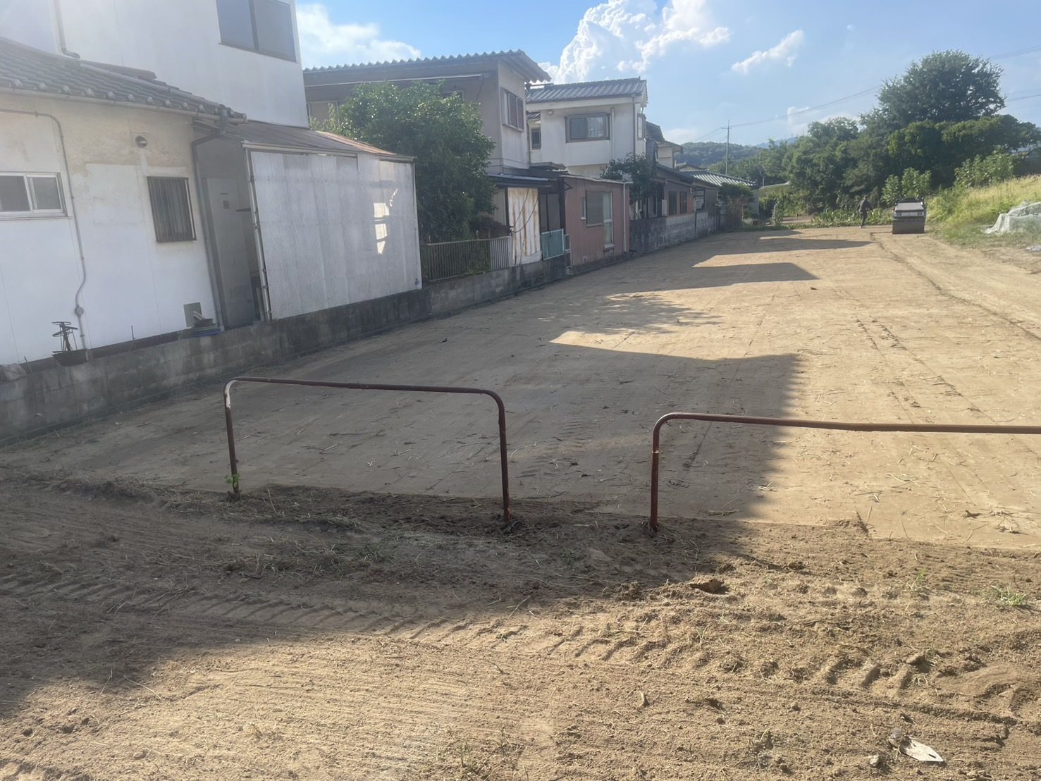 倉敷市玉島｜作業後：道路側から見た様子